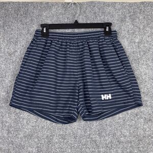 Helly Hansen Swim Shorts Mens Size M Blue Striped